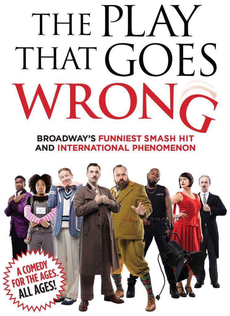 The Play That Goes Wrong off Broadway