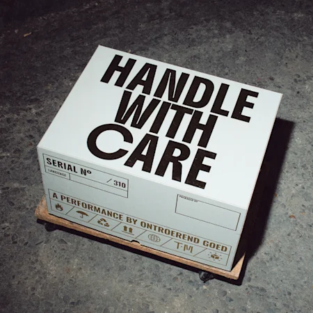 Handle with Care is theatre stripped down to its essence. No actors, no technicians. Just a box. And you.